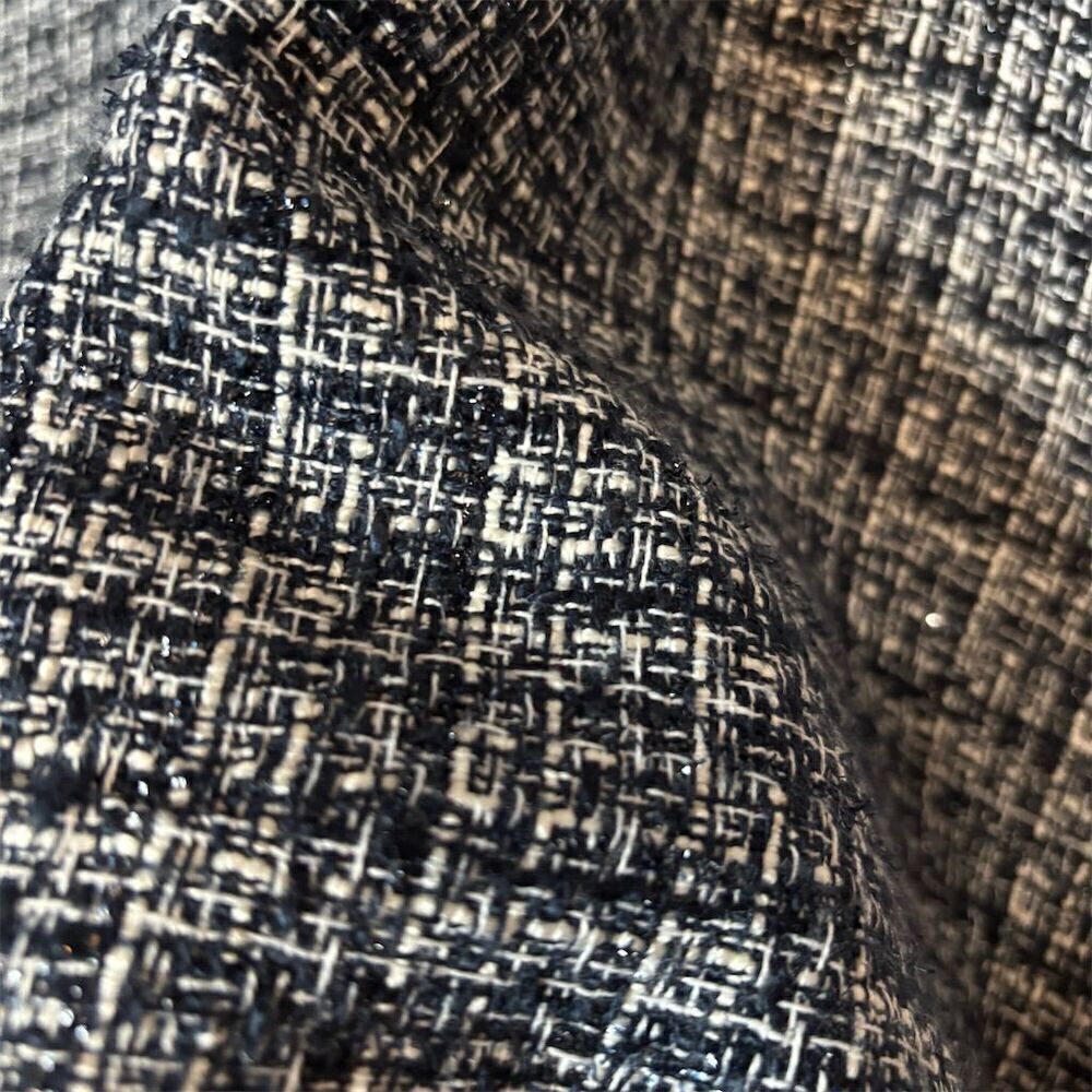 Banana Republic Women's Size 12 Navy White Tweed A-Line Skirt - Picture 2 of 9